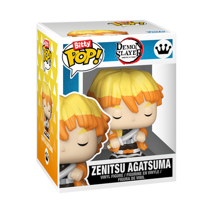 Funko Bitty Pop! Demon Slayer (2 pack) Inosuke Hashibira & Zenitsu Agatsuma - Mini Vinyl Figure 2cm