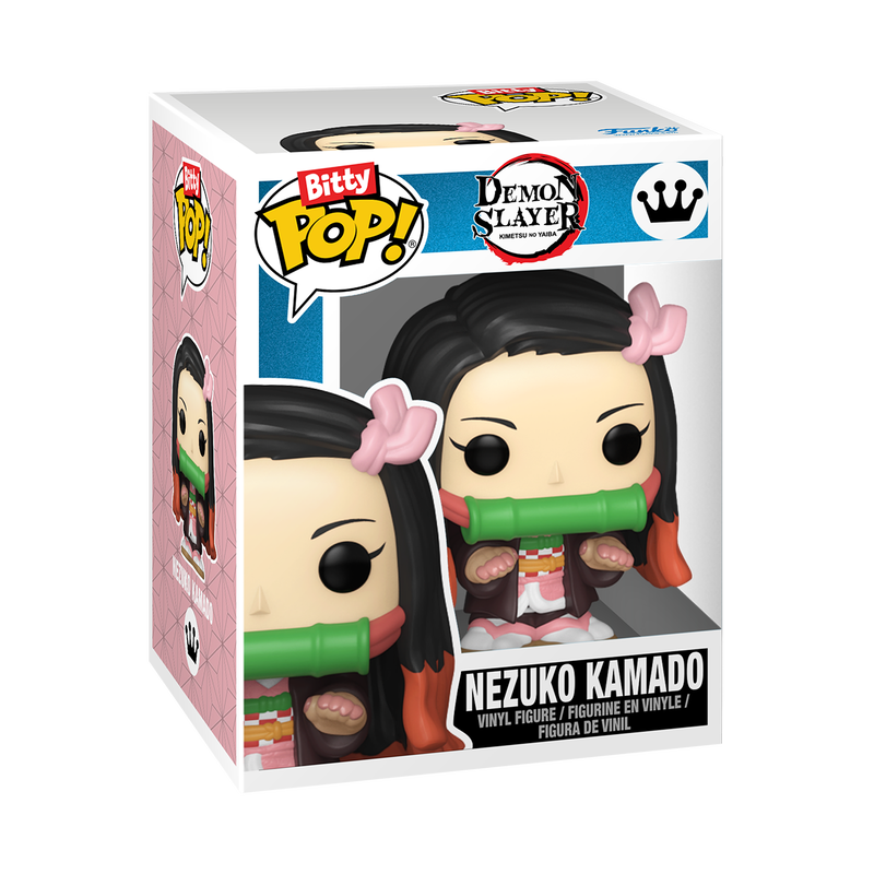 Funko Bitty Pop! Demon Slayer (2 pack) Tanjiro Kamado & Nezuko Kamado - Mini Vinyl Figure 2cm (Copia)