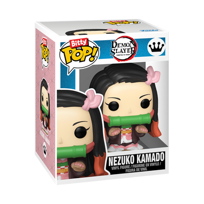 Funko Bitty Pop! Demon Slayer (2 pack) Tanjiro Kamado & Nezuko Kamado - Mini Vinyl Figure 2cm (Copia)