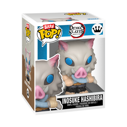 Funko Bitty Pop! Demon Slayer (2 pack) Inosuke Hashibira & Zenitsu Agatsuma - Mini Vinyl Figure 2cm