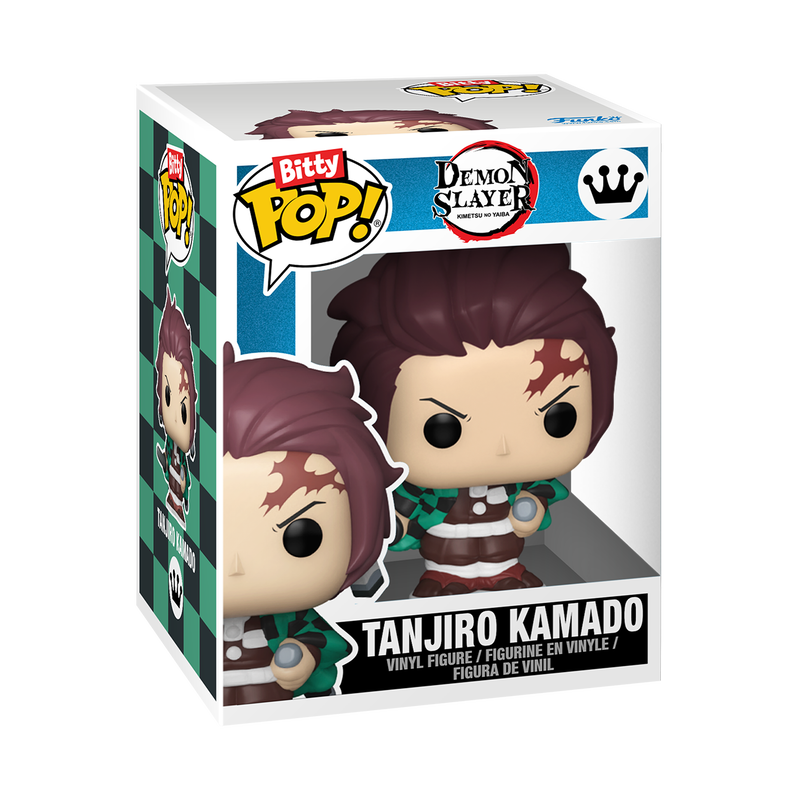 Funko Bitty Pop! Demon Slayer (2 pack) Tanjiro Kamado & Nezuko Kamado - Mini Vinyl Figure 2cm (Copia)