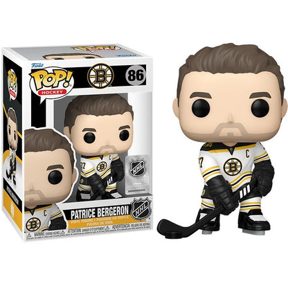 Funko Pop ! Hockey - Nhl - Bruins (86) Patrice Bergeron  Hockey Vinyl Figure 9Cm