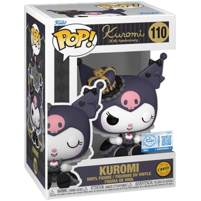 Funko Pop! Kuromi 20th Anniversary (110) Kuromi (Chase Edition) Vinyl Figure 9cm