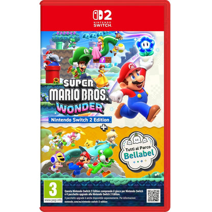 Super Mario Bros. Wonder + Tutti al Parco Bellabel Nintendo Switch 2 Videogioco Ita