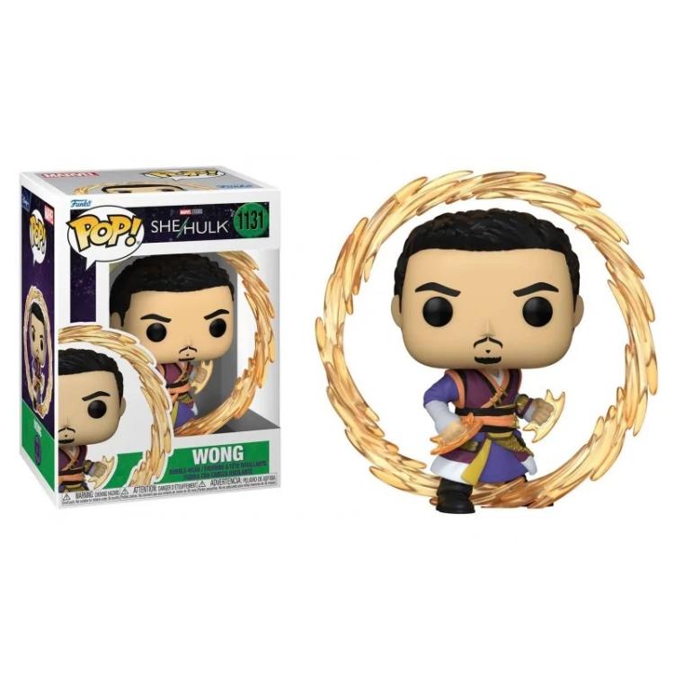 Funko Pop ! Marvel Studios She Hulk (1131) Wong Vinyl Figure Da Collezione