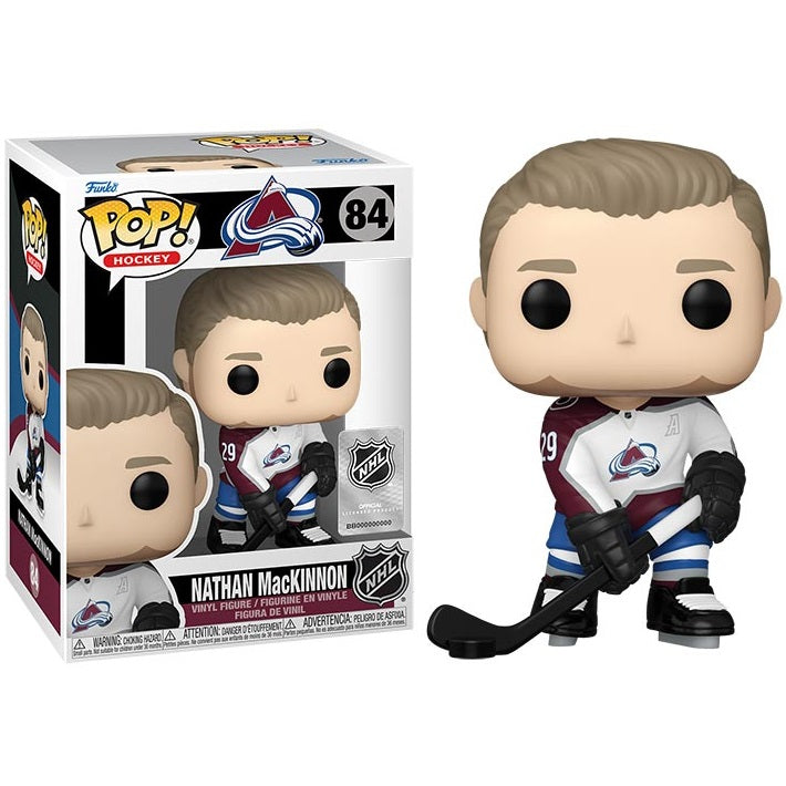 Funko Pop ! Hockey - Nhl - Avalanche (84) Nathan Mackinnon Hockey Vinyl Figure