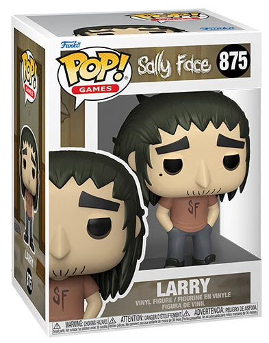 Funko Pop ! Games - Sally Face - (875) Larry - Vinyl Figure 9Cm Videogames