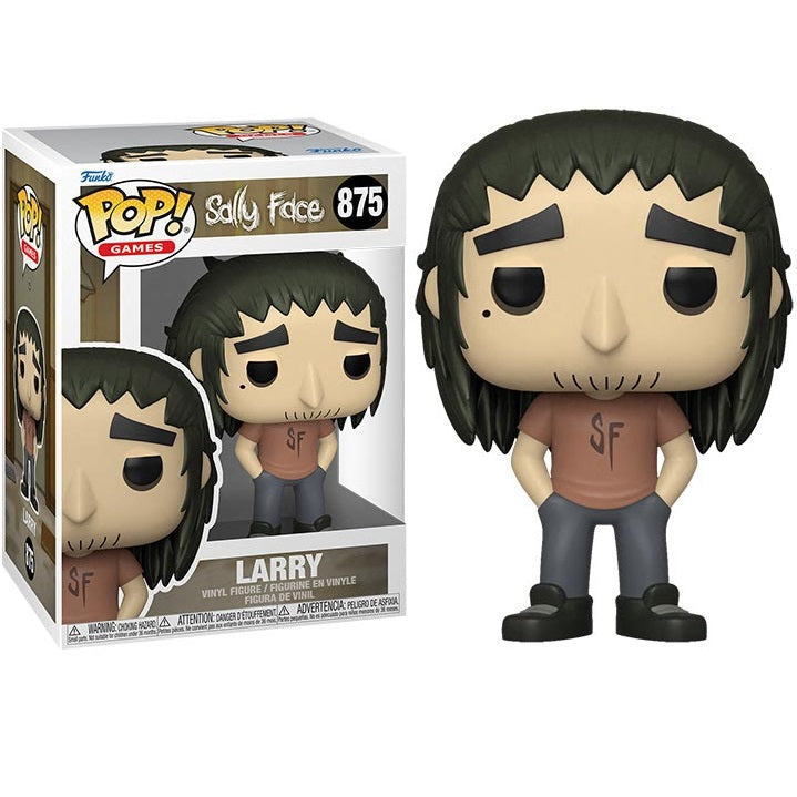 Funko Pop ! Games - Sally Face - (875) Larry - Vinyl Figure 9Cm Videogames