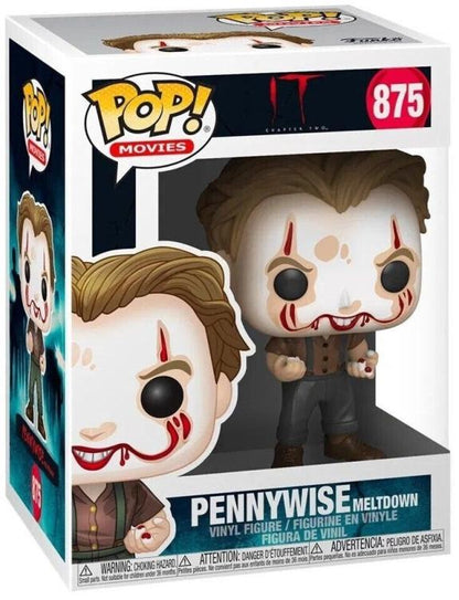Funko Pop ! Movies It (875) Pennywise Meltdown Vinyl Figure 9Cm Film Horror
