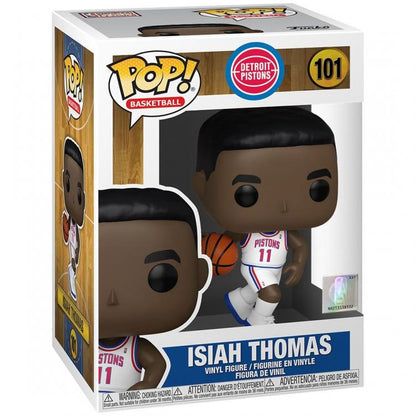 Funko Pop ! Nba Legends - (101) Isiah Thomas Pistons Home Figure Vinyl 9Cm
