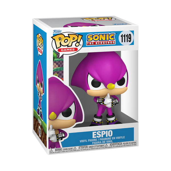 Funko Pop ! Games - Sonic (1119) Espio Vinyl Figure 9cm (Preordine)
