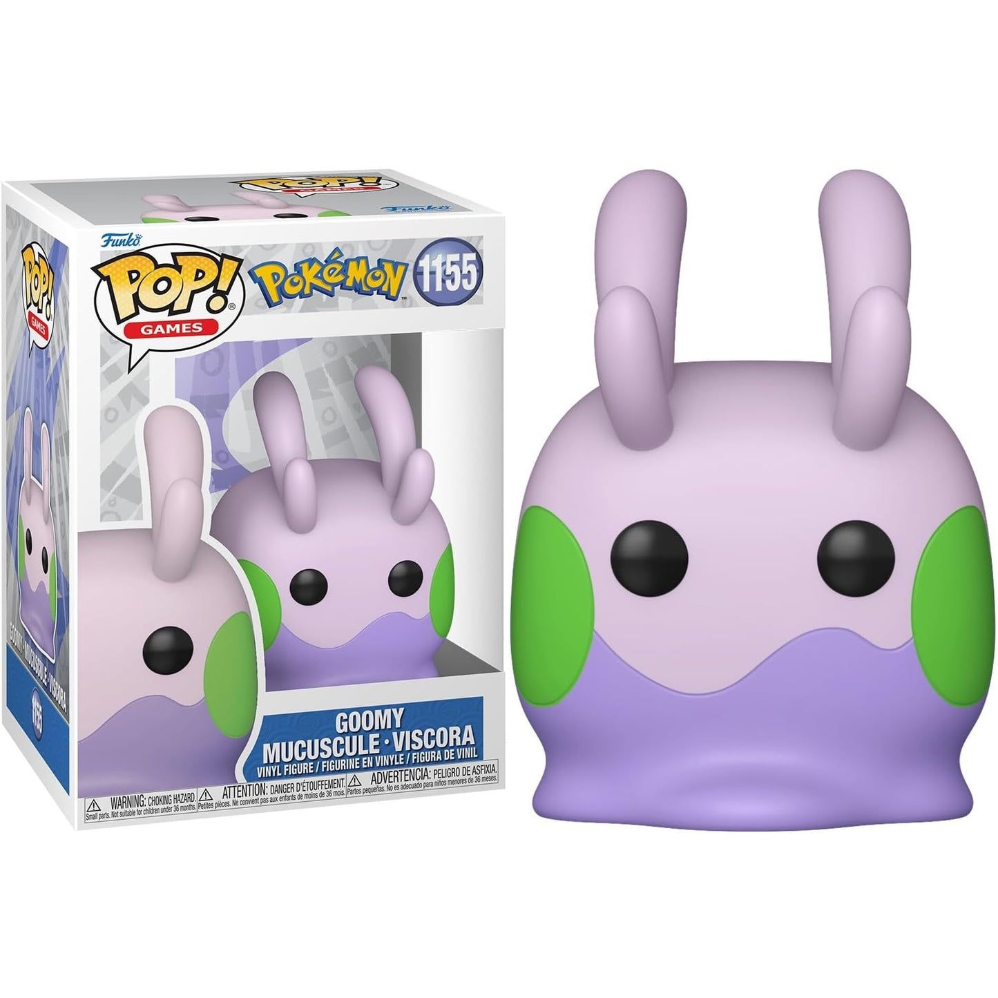 Funko Pop! Games: Pokemon (1155) Goomy - Vinyl Figure 9cm (Preordine)