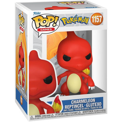Funko Pop! Games: Pokemon (1157) Charmeleon - Vinyl Figure 9cm