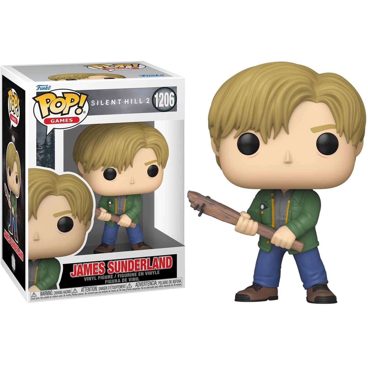 Funko Pop! Games: Silent Hill 2 (1206) James Sunderland - Vinyl Figure 9cm