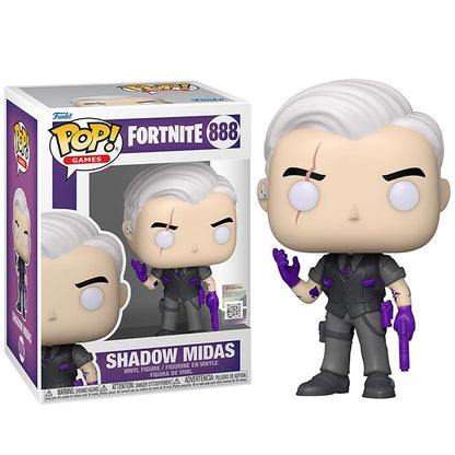 Funko Pop ! Games Fortnite - (888) Shadow Midas Vinyl Figure Gioco 9Cm Fortnait