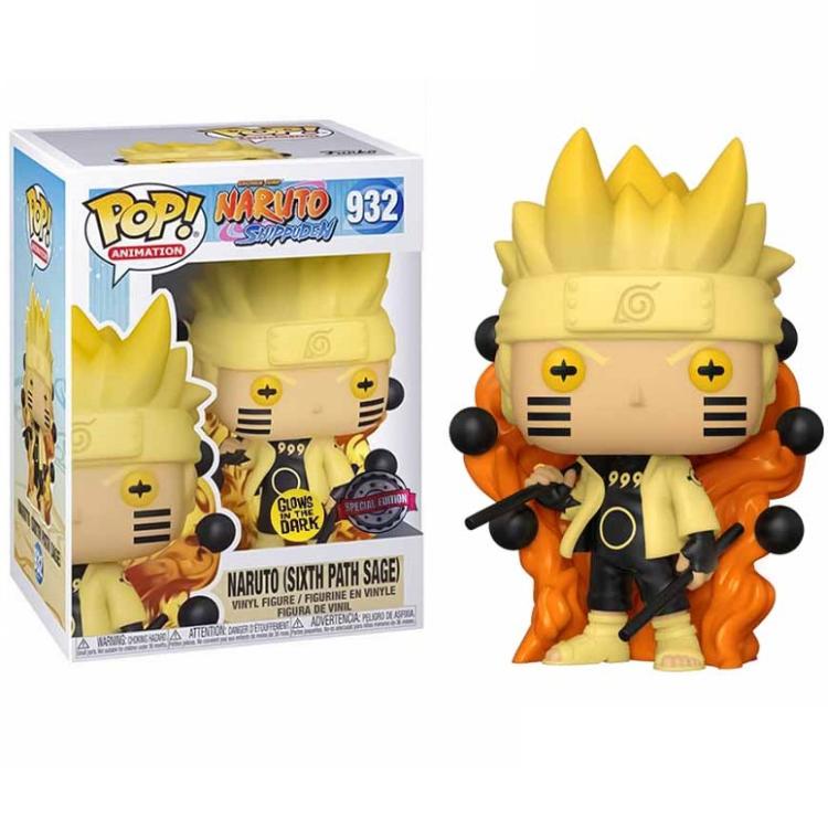 Funko Pop ! Naruto Shippuden - (932) Naruto Six Path Sage Vinyl Special Edition