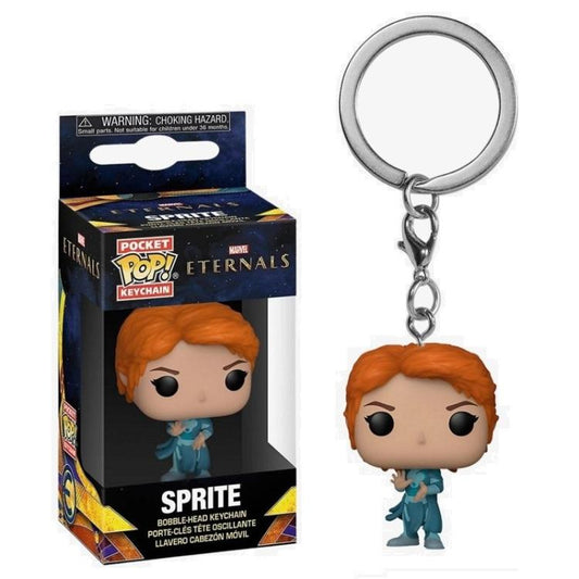 Funko Pop! Keychain Marvel - The Eternals (Sprite) Pocket Portachiavi Disney