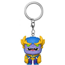 Funko Pop ! Pocket Marvel Moster Hunters (Thanos) Serie Portachiavi Vimyl Figure
