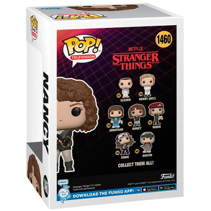 Funko Pop ! Television Netflix Stranger Things S4 (1460) Nancy W/Shotgun 9cm