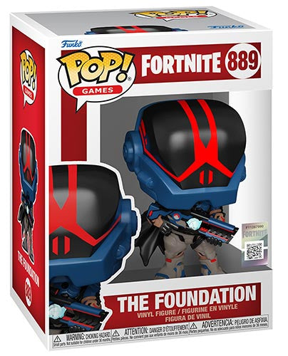 Funko Pop ! Games Fortnite - (889) The Foundation Vinyl Figure Collezione Gioco
