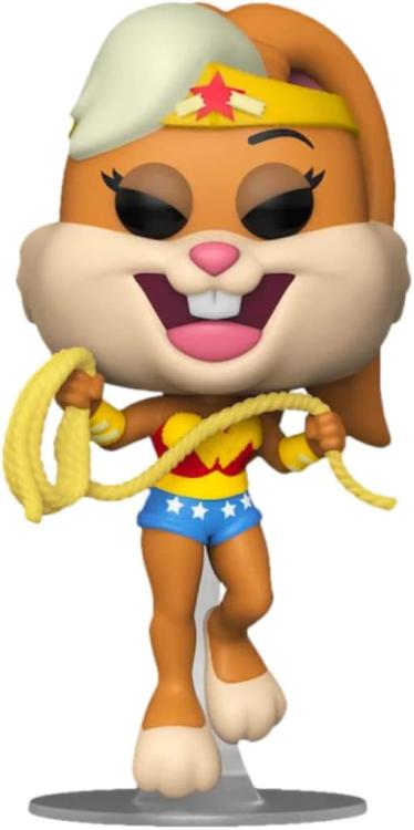 Funko Pop ! Animation Dc Looney Tunes (890) Lola Bunny As Wonder Woman Figure