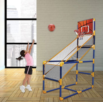Gioco Canestro Basket Arcade Palla A Canestro Sala Giochi Con Pallone Gonfiatore