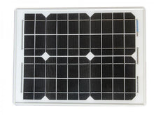 Pannello Solare Fotovoltaico Celle Silicio Modulo 20W 20Watt 12V Pinze Batteria