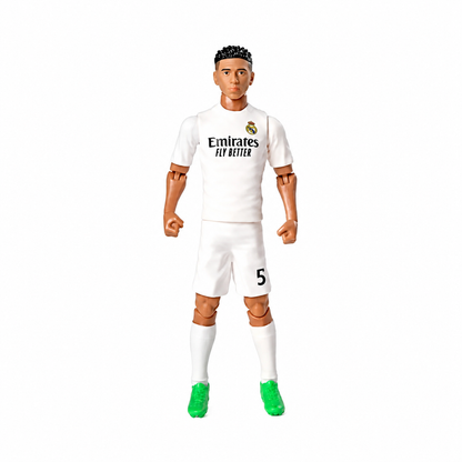 Banbo Toys - Sockers - Real Madrid (Jude Bellingham) Action Figure Football/Calcio Statuetta da Collezione 20cm