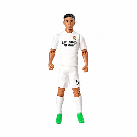 Banbo Toys - Sockers - Real Madrid (Jude Bellingham) Action Figure Football/Calcio Statuetta da Collezione 20cm