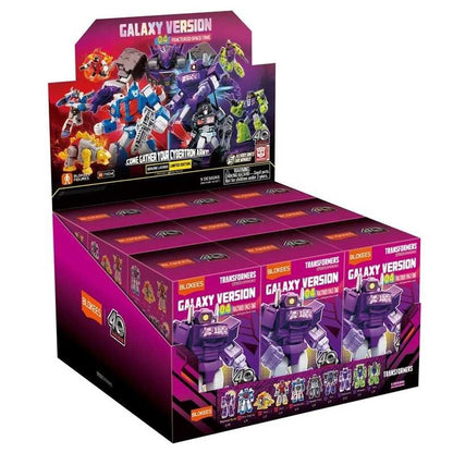 Blokees Transformers - Galaxy Version 04 - Fractured Space-Time (1 PZ RANDOM) - Model Kit - 9 Action Figure a Sorpresa 71104