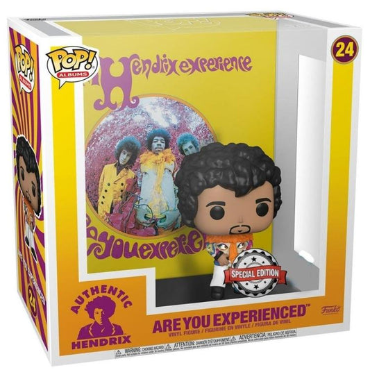 Funko Pop ! Album Cover : (24) Jimi Hendrix Experience Exm Vinyl Figure 9Cm