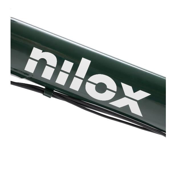 Nilox Bici Elettrica X8 Pro Bicicletta Pieghevole 250W Fat Scooter 36V Led Verde