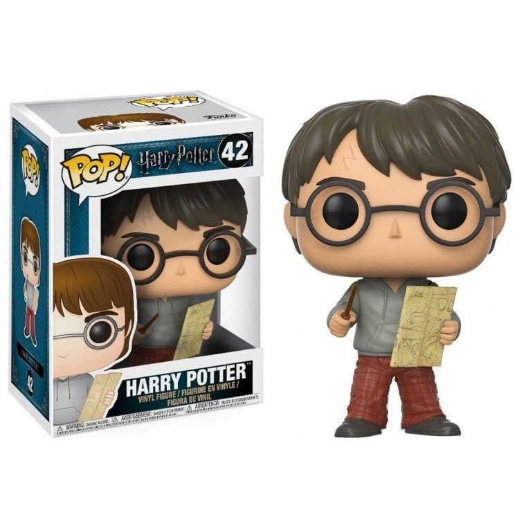 Funko Pop ! Harry Potter (42) W/ Marauders Map Vinyl Figure Mappa Del Malandrino