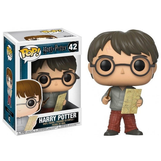 Funko Pop ! Harry Potter (42) W/ Marauders Map Vinyl Figure Mappa Del Malandrino