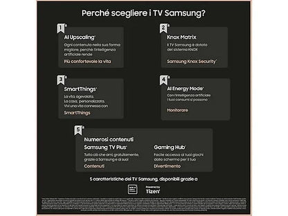 Samsung Tv Smart Led 85" Ue85Du7170Uxzt 4K Ultra Hdr Televisore Netflix Android