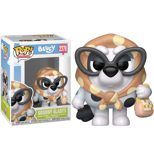 Funko Pop ! Animation Bluey - (2370) Granny Gladys - Figure Muffin Cugina 9Cm (PREORDER)