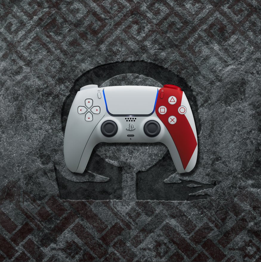 Sony Controller Wireless - (God of War 20th Anniversary) Dualsense Ps5 V2 Limited Edition