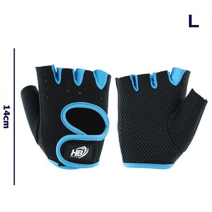 Guantini Allenamento Sollevamento Pesi Guanti Donna Palestra Fitness Colori Tg.L