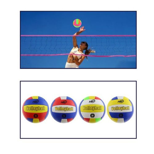 Pallone Da Pallavolo Ball Beach Volley Volleyball Ø 21Cm Palla Spiaggia Mare