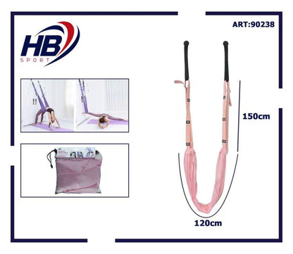 Hb Amaca Antigravity Yoga Swing Cinghia Altalena Regolabile Allenamento Corda R
