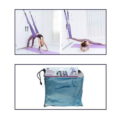 Hb Amaca Antigravity Yoga Swing Cinghia Altalena Regolabile Allenamento Corda B