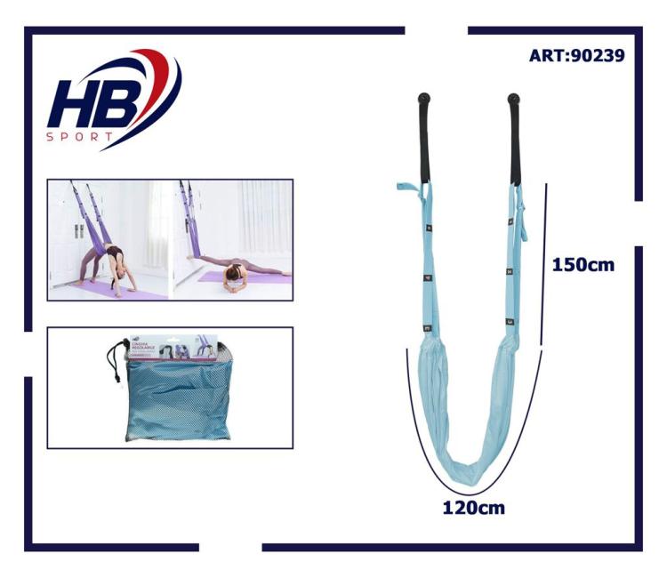 Hb Amaca Antigravity Yoga Swing Cinghia Altalena Regolabile Allenamento Corda B