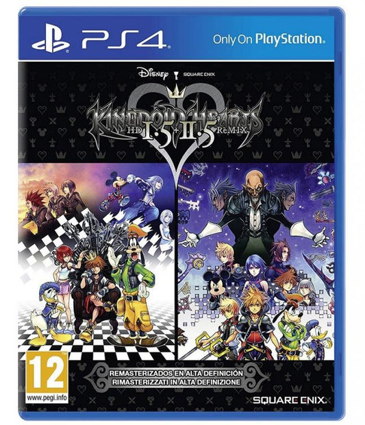 Kingdom Hearts Hd 1.5 + 2.5 Rmx Ps4 Gioco Eu Play Station 4 Italiano Videogioco