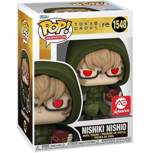 Funko Pop ! Animation Tokyo Ghoul Re - (1548) Nishio Nishiki Exclusive Exm 9Cm