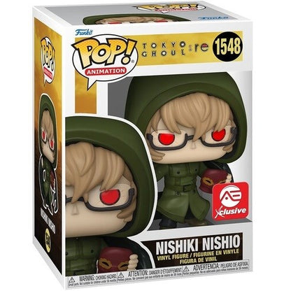 Funko Pop ! Animation Tokyo Ghoul Re - (1548) Nishio Nishiki Exclusive Exm 9Cm
