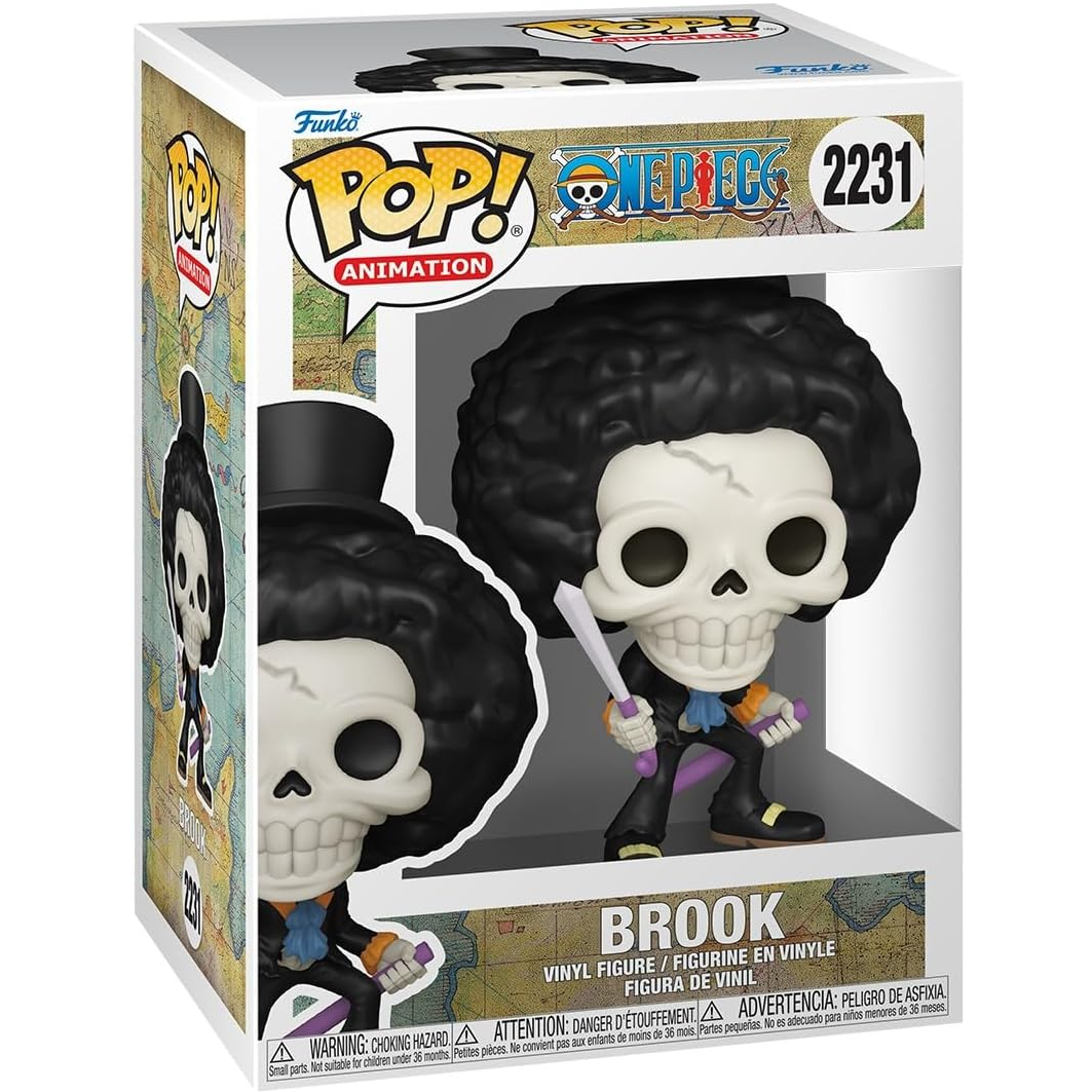 Funko Pop! Animation: One Piece (2231) Brook - Vinyl Figure 9cm (Preordine)