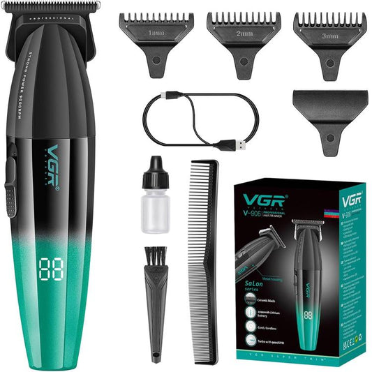 Vgr Salon Series V906 Regolabarba Rasoio Trimmer Regola Barba Super Zero Display