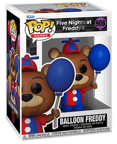 Funko Pop ! Game Five Nights At Freddy'S Security Breach - (908) Balloon Freddy