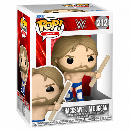 Funko Pop! WWE: Wrestling (212) "Hacksaw" Jim Duggan - Vinyl Figure 9cm