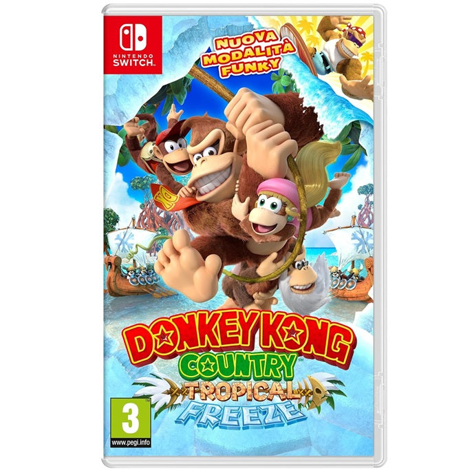 Donkey Kong Country - Tropical Freeze Nintendo Switch Videogioco Italiano Pal